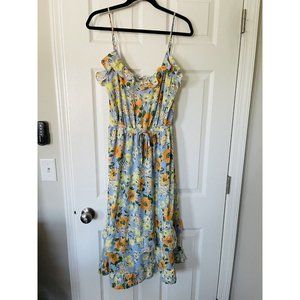 NWT Sienna Sky Ruffle Midi Sundress - Large